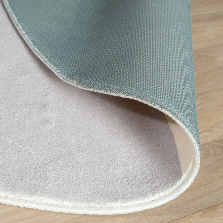 Waschbarer Spielteppich Rund - Sammy Rabbit Grau - 6