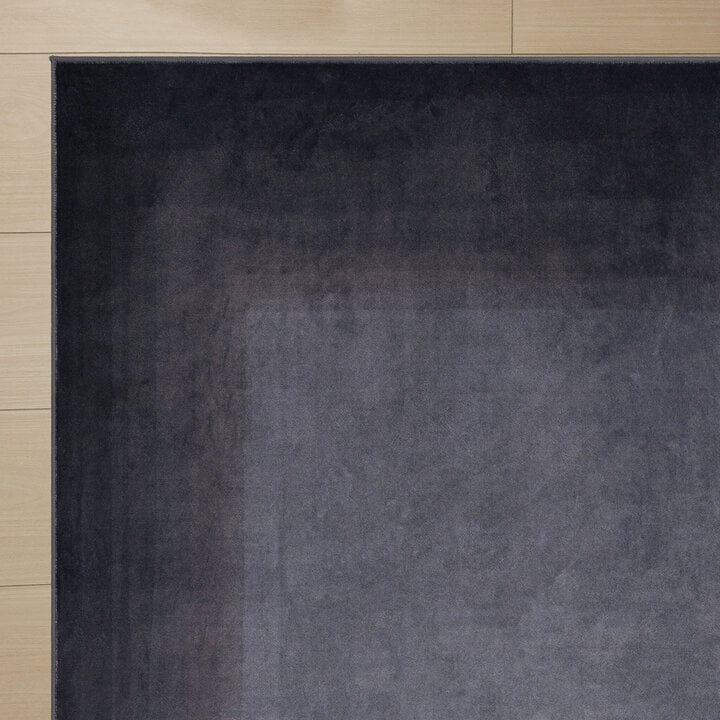 Moderner Teppich - Clarke Border Anthrazit  - 4