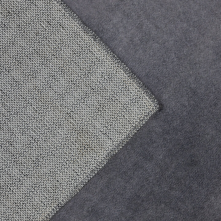 Moderner Teppich - Clarke Border Anthrazit  - 6