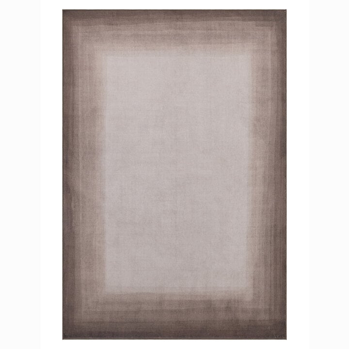 Moderner Teppich - Clarke Border Braun - 1