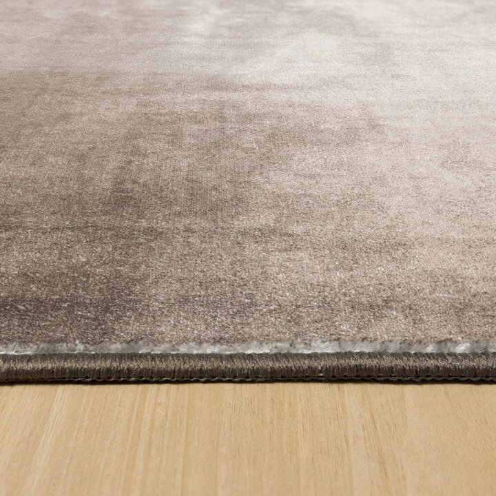 Moderner Teppich - Clarke Border Braun - 5