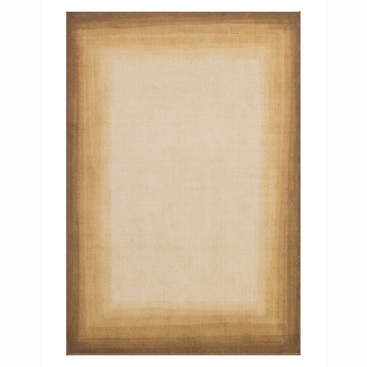 Moderner Teppich - Clarke Border Gelb - 1