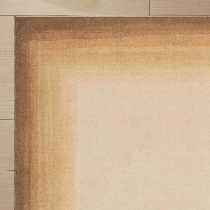 Moderner Teppich - Clarke Border Gelb - 4