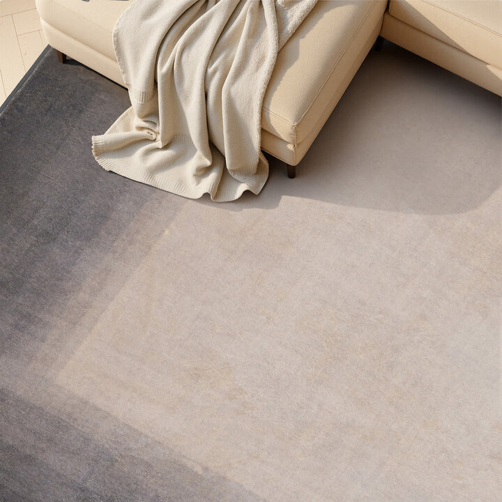 Moderner Teppich - Clarke Border Grau - 2