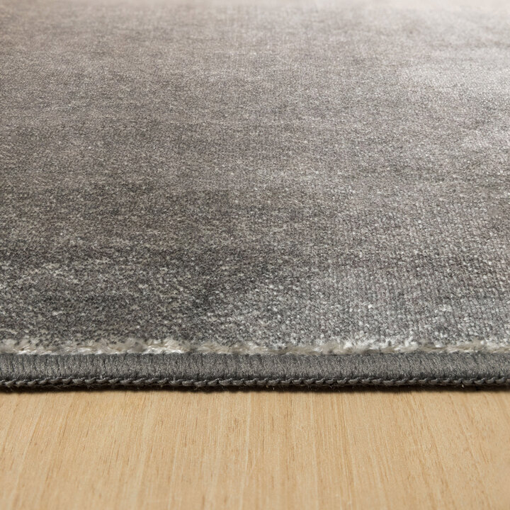 Moderner Teppich - Clarke Border Grau - 5