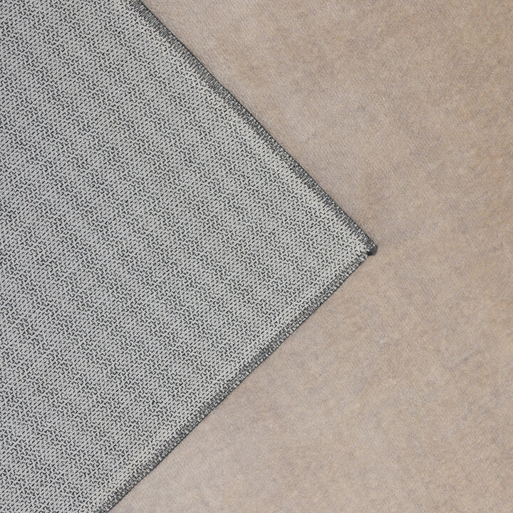 Moderner Teppich - Clarke Border Grau - 6