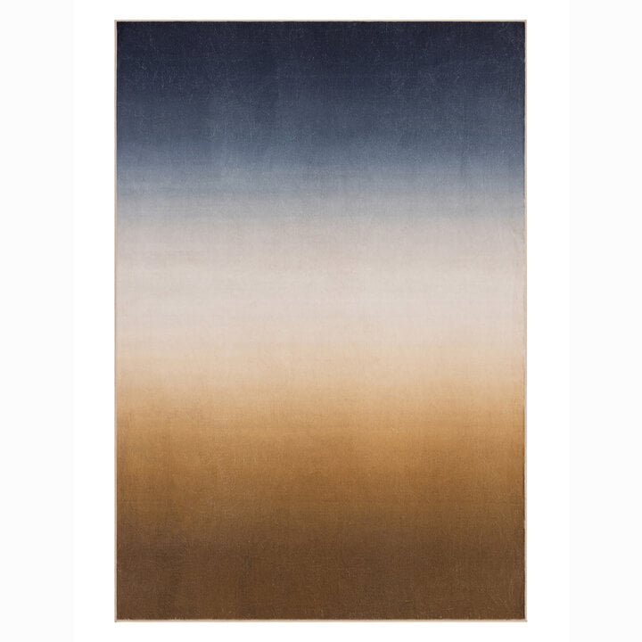 Moderner Teppich - Clarke Fade Blau - 1