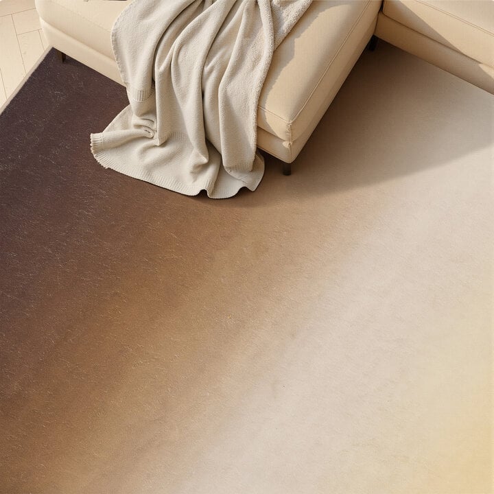 Moderner Teppich - Clarke Fade Gelb - 2