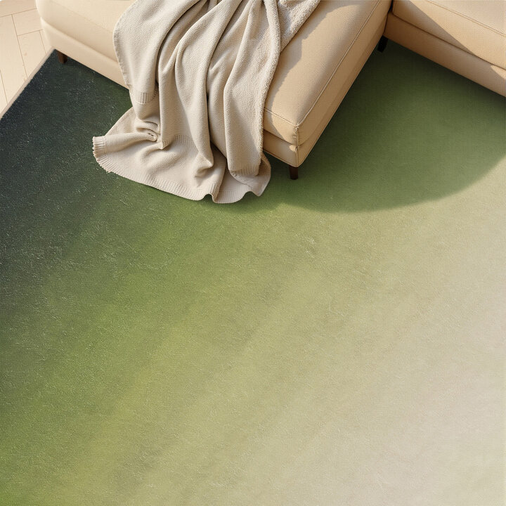 Moderner Teppich - Clarke Fade Grün - 2