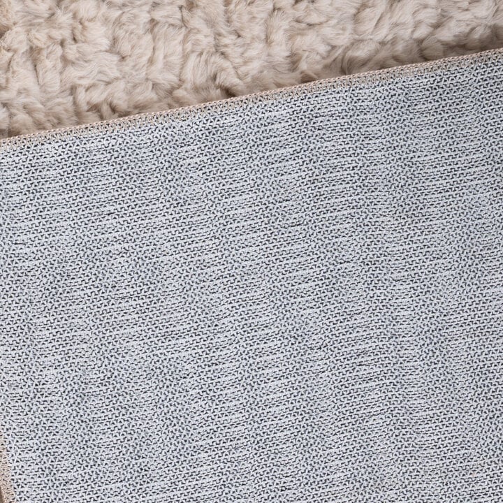 Flauschiger Teppich Rund - Bobby Creme - 6