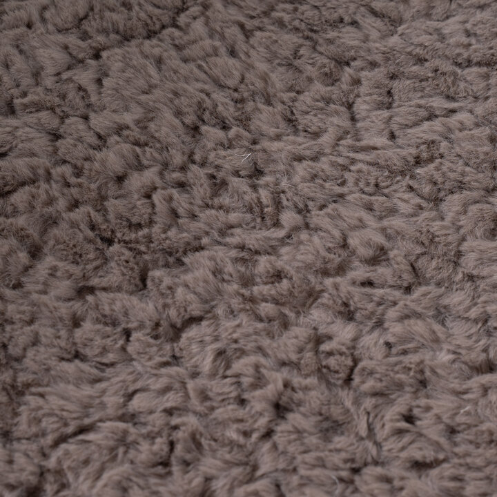 Flauschiger Teppich Rund - Bobby Grau - 2