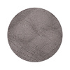 Flauschiger Teppich Rund - Bobby Grau - thumbnail 1