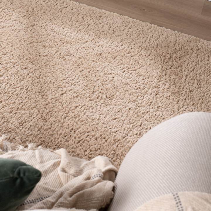 Flauschiger Teppich - Bobby Beige - 2