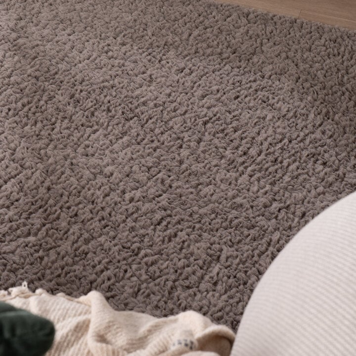 Flauschiger Teppich - Bobby Grau - 2