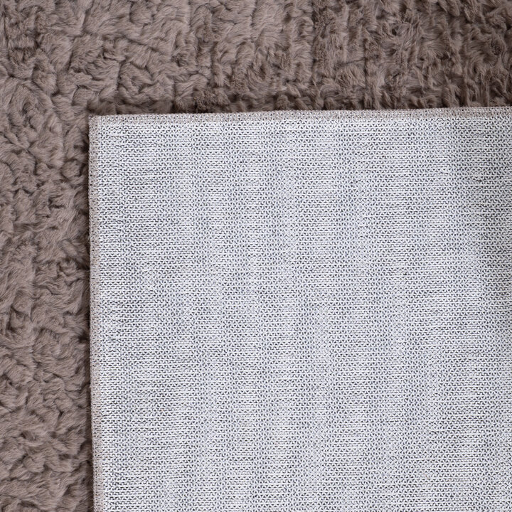 Flauschiger Teppich - Bobby Grau - 6