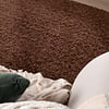 Flauschiger Teppich - Bobby Dunkelbraun - thumbnail 2