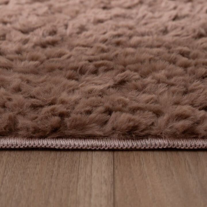 Flauschiger Teppich - Bobby Braun - 5