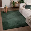 Flauschiger Teppich - Bobby Grün - thumbnail