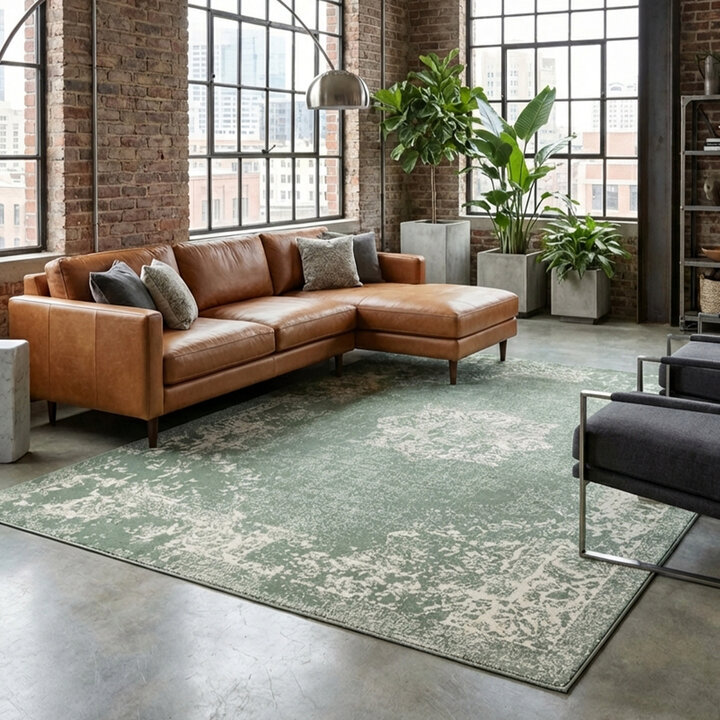 Teppich Vintage - Wonder Grün