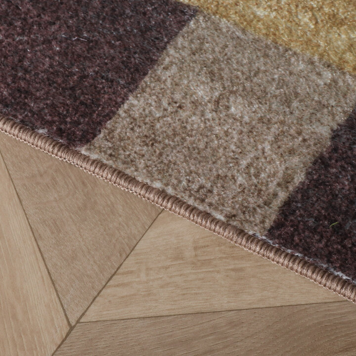 Läufer - Mambo Blox Braun - 5