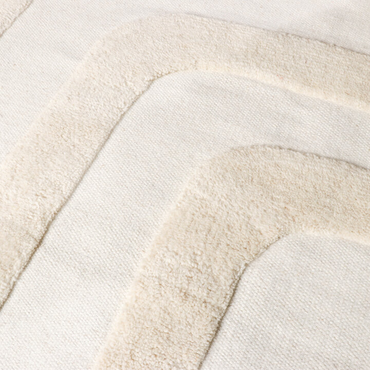 Wollteppich - Judith Lines Creme - 3