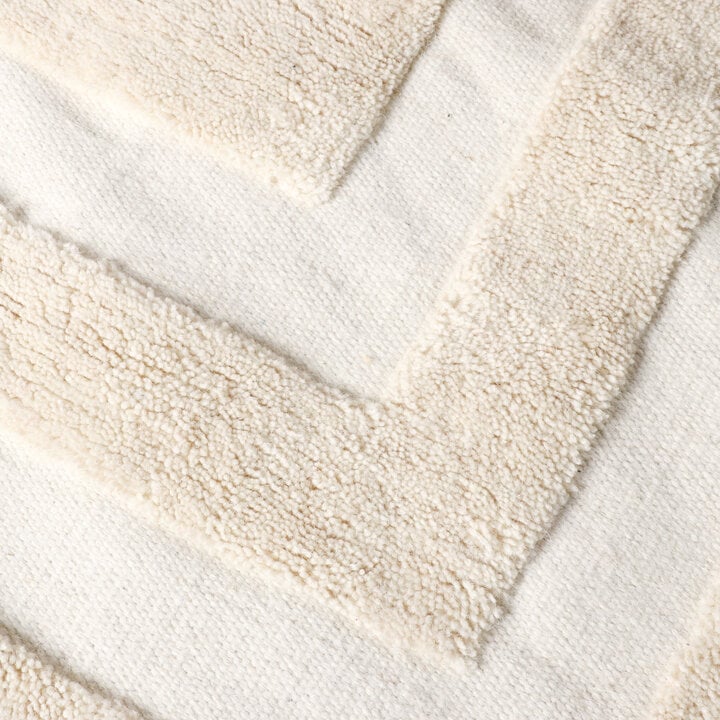 Wollteppich - Judith Border Creme - 3