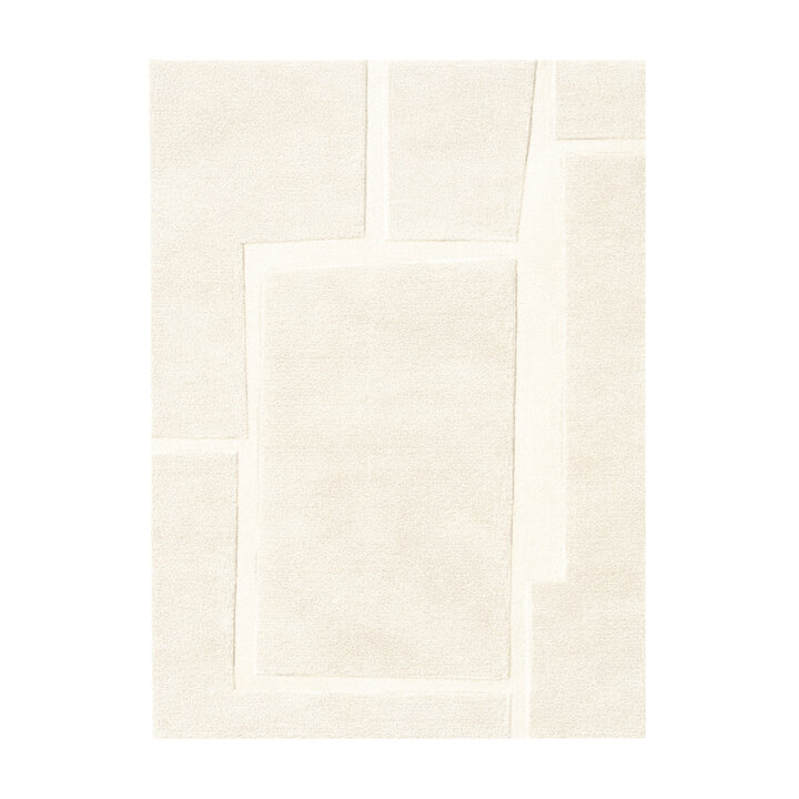 Wollteppich - Judith Pebble Creme - 1