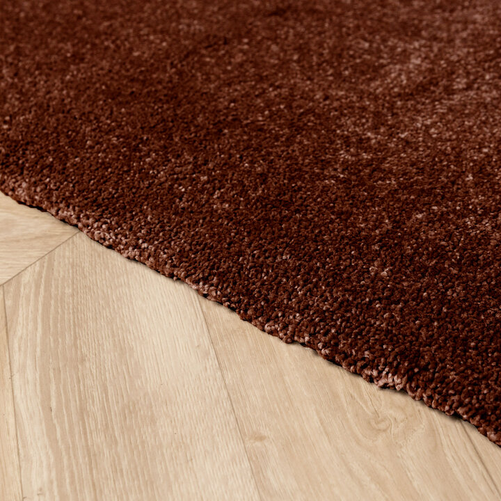 Waschbarer Teppich - Clean Dunkelbraun - 5