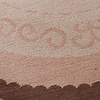 Baumwollteppich Rund - Nola Border Beige - thumbnail 3