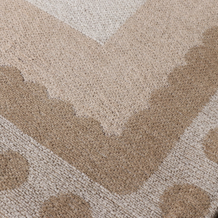 Baumwollteppich - Nola Border Creme - 3