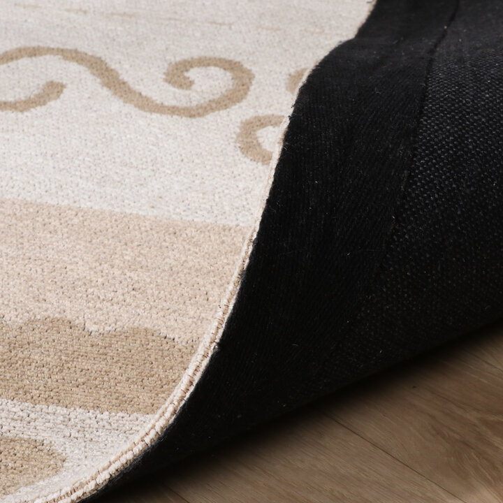 Baumwollteppich - Nola Border Creme - 6