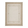 Baumwollteppich - Nola Border Creme - thumbnail 1
