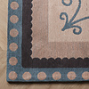 Baumwollteppich - Nola Border Blau - thumbnail 4