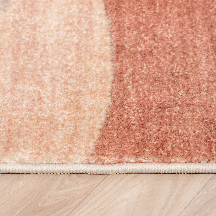 Moderner Teppich - Field Terra Rot - 3