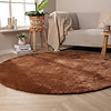 Waschbarer Teppich Rund - Clean Rost - thumbnail