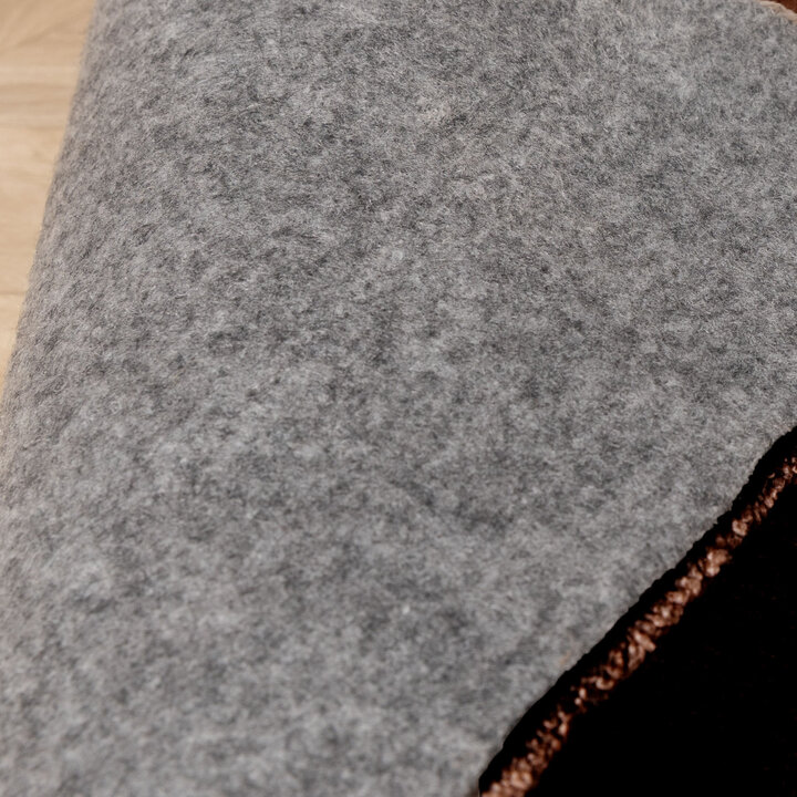 Waschbarer Teppich Rund - Clean Dunkelbraun - 5