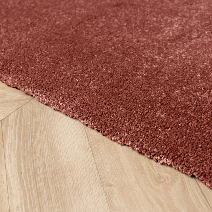 Waschbarer Teppich Rund - Clean Rosa - 4