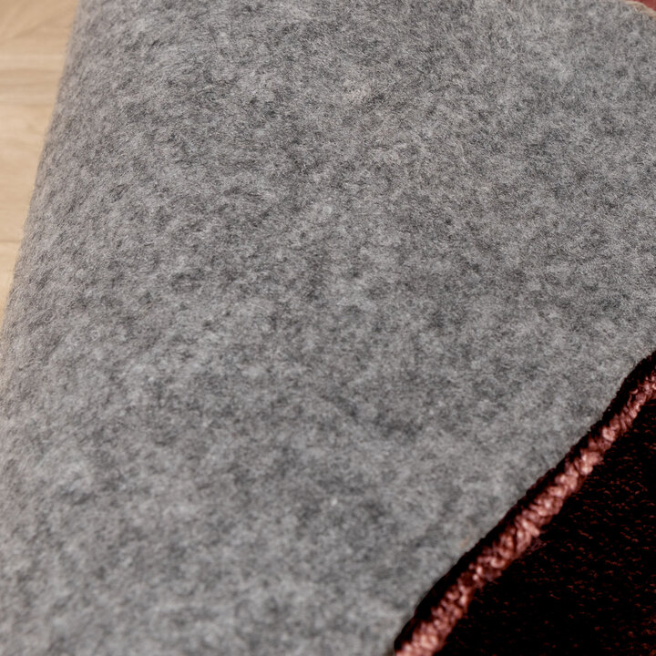 Waschbarer Teppich Rund - Clean Rosa - 5