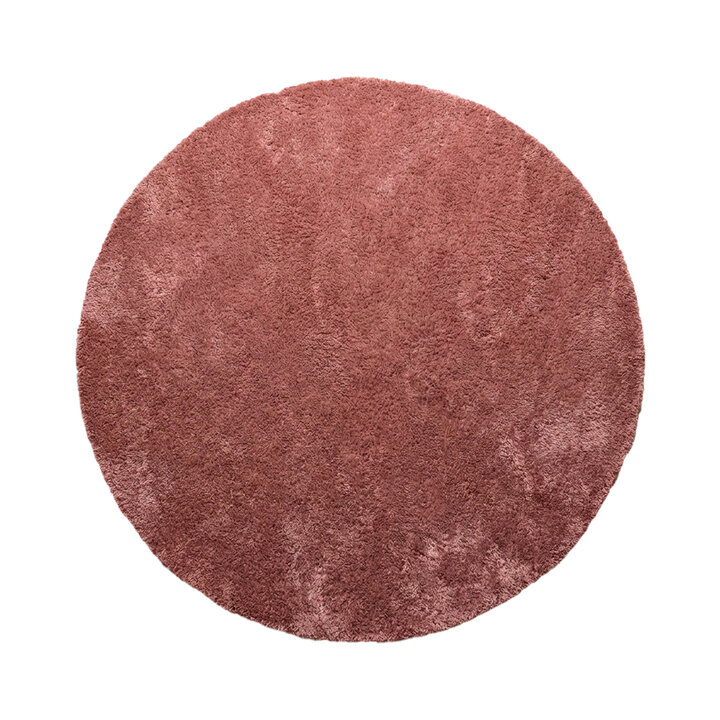 Waschbarer Teppich Rund - Clean Rosa - 1