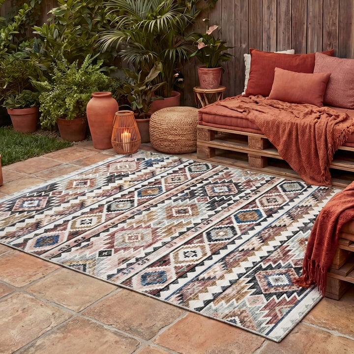 Kelim Outdoor Teppich - Lira Inca