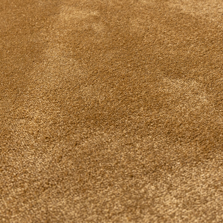 Waschbarer Teppich Rund - Clean Gold - 3