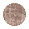 Waschbarer Teppich Rund - Clean Braun - thumbnail 1