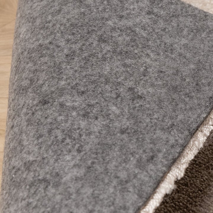 Waschbarer Teppich Rund - Clean Creme - 5