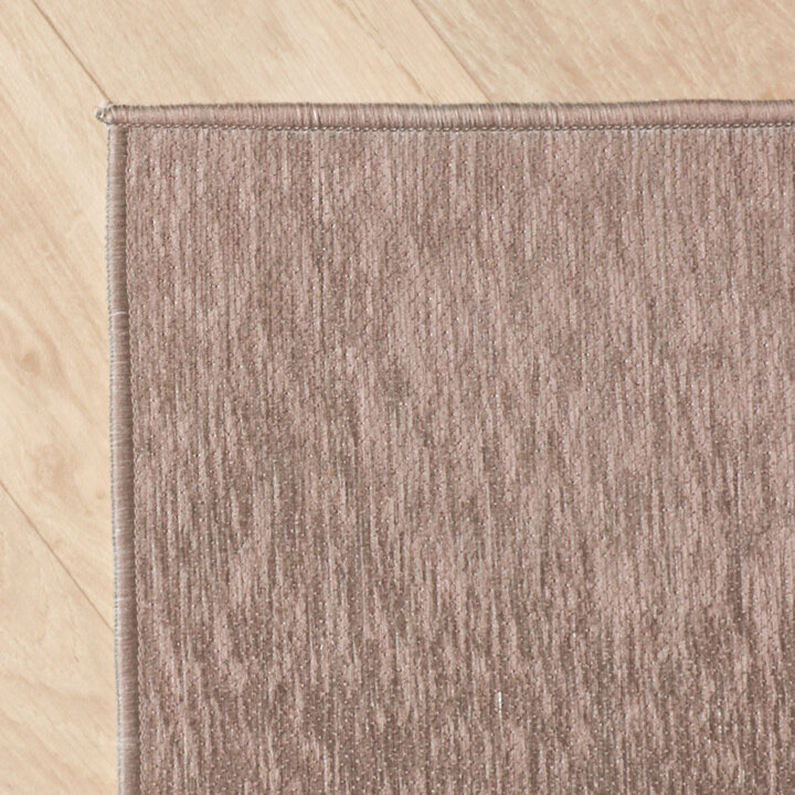 Geometrischer Teppich - Swing Circles Blau Braun - 4