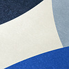 Geometrischer Teppich - Swing Circles Blau - thumbnail 3