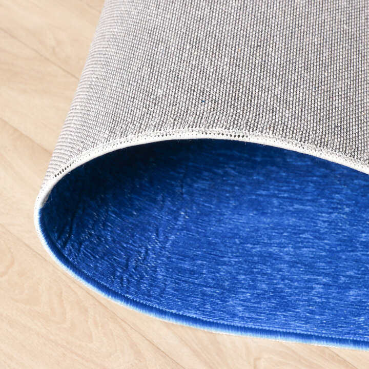 Geometrischer Teppich - Swing Circles Blau - 6