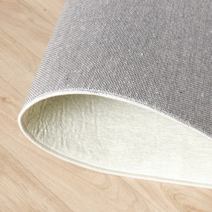 Geometrischer Teppich - Swing Waves Blau Grün  - 6