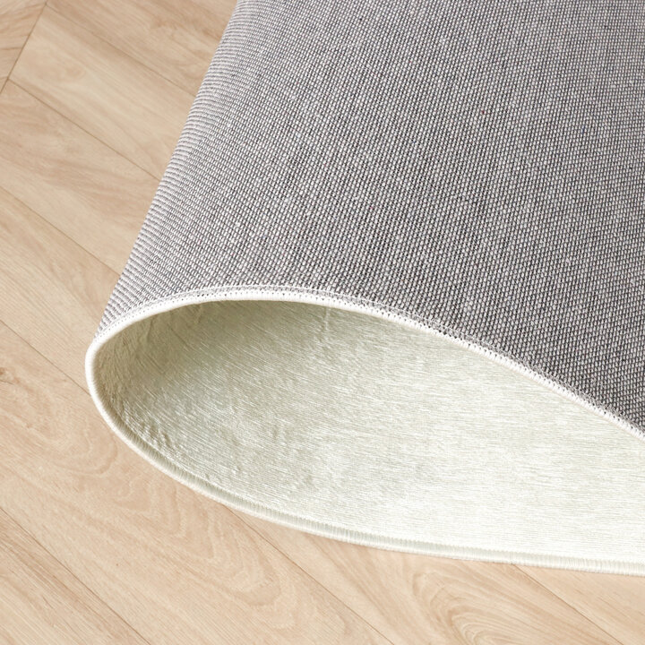 Geometrischer Teppich - Swing Waves Blau Braun - 6