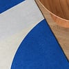 Geometrischer Teppich - Swing Shapes Blau - thumbnail 2