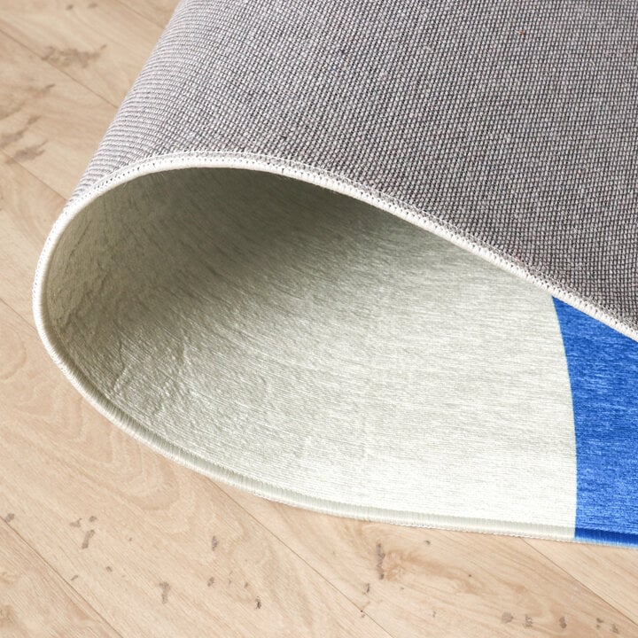 Geometrischer Teppich - Swing Shapes Blau - 6